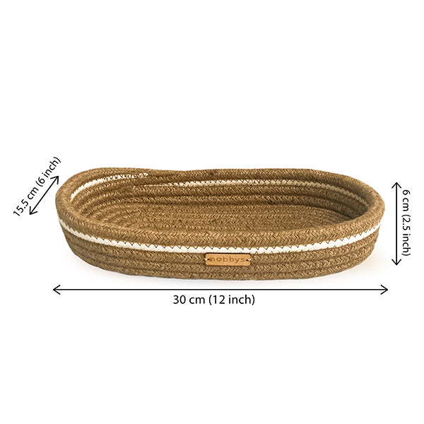 Jute Bread / Remote Multipurpose Basket Nobbys