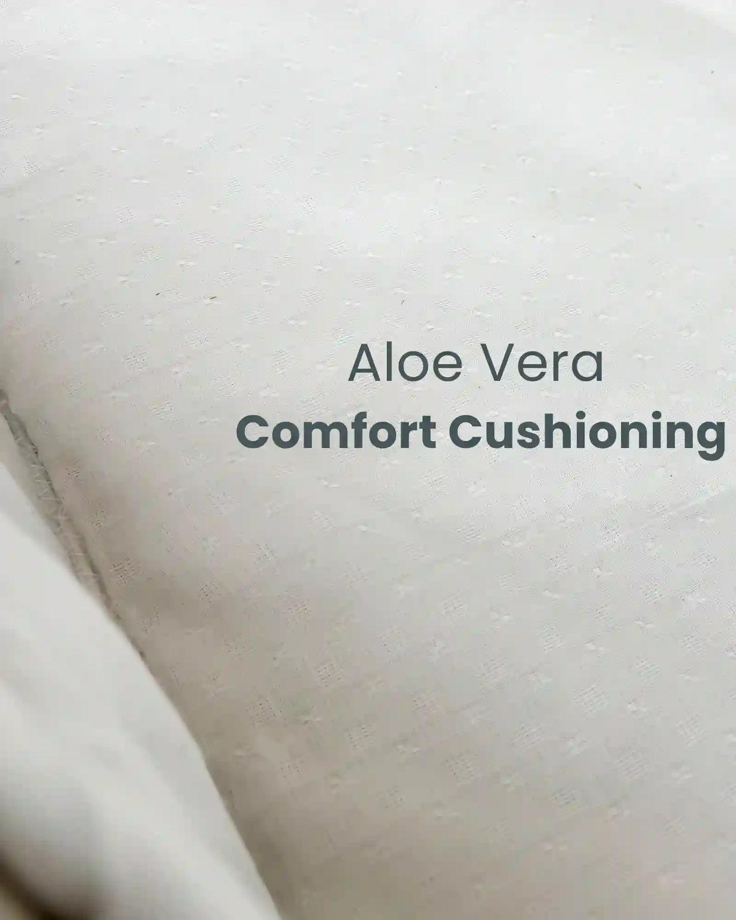 Misty Blue Baby Diaper Changing Bed with Soft Aloe-vera Fabric Cushioning