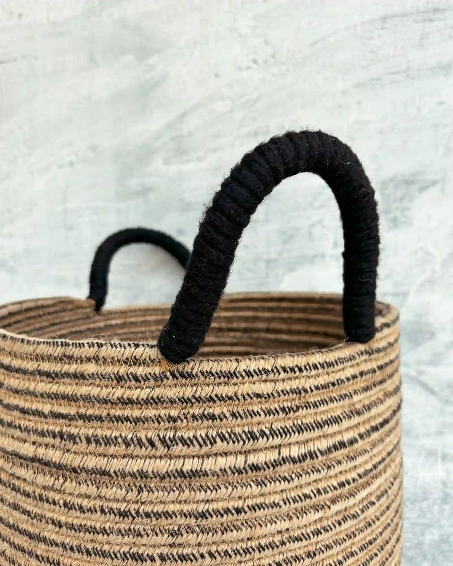 Dusky Walnut Luxe Basket - Stunning Vase-Shaped Baskets - Set of two