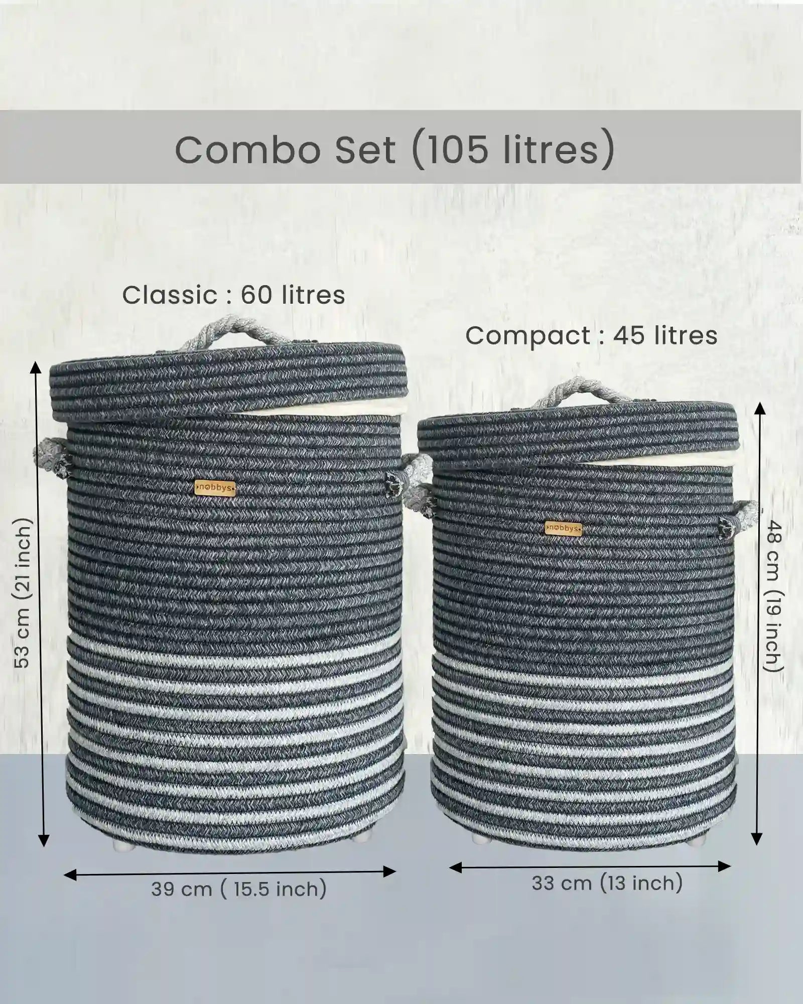 Laundry Basket combo set