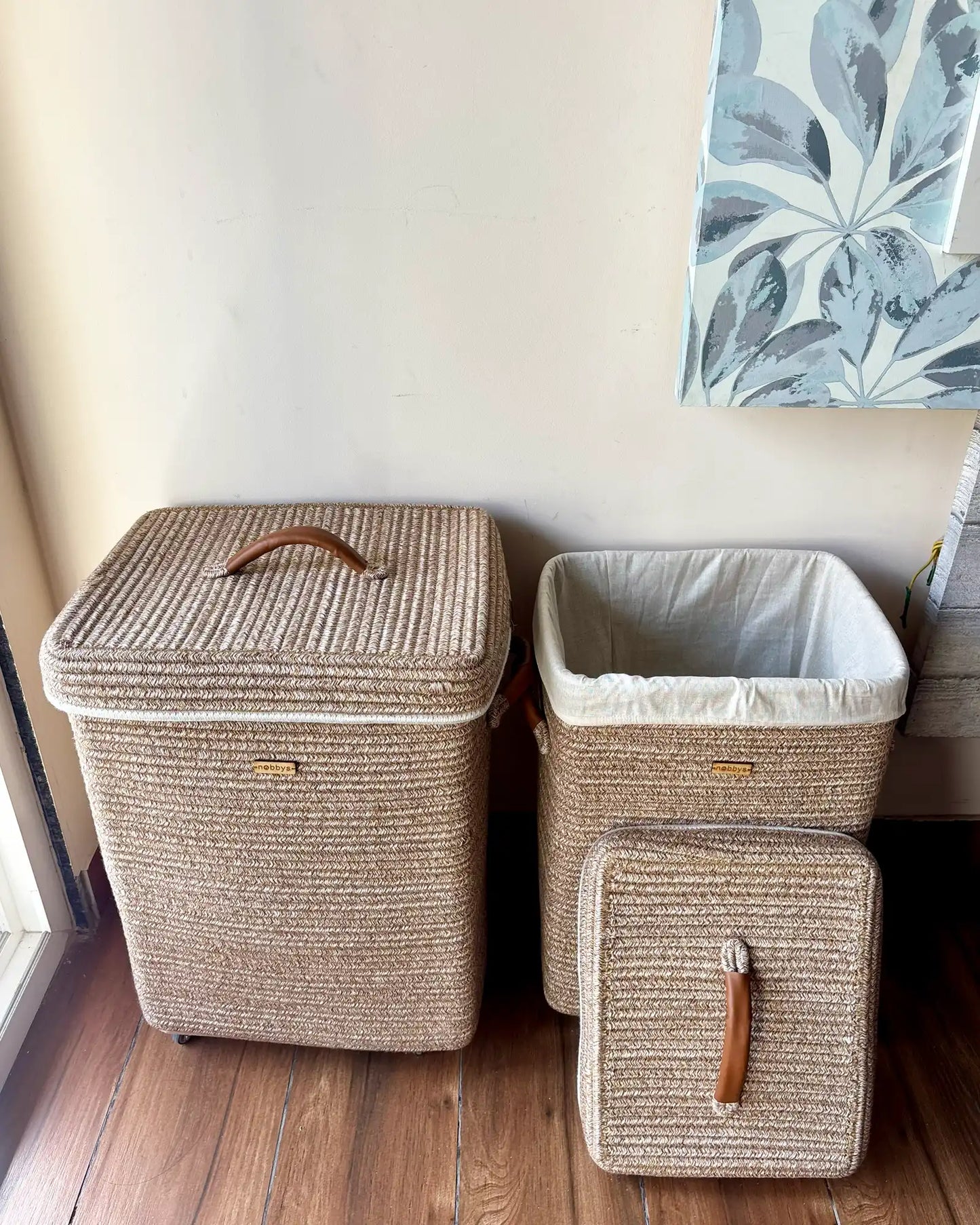 laundry basket combo set 100 litres