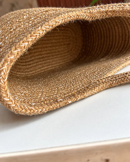 Earthy Woven Roots Lunch Bag