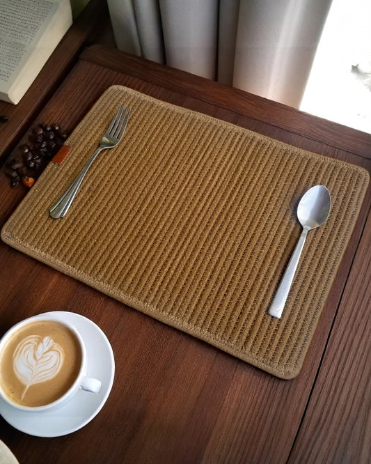 rectangular table mat for dining table