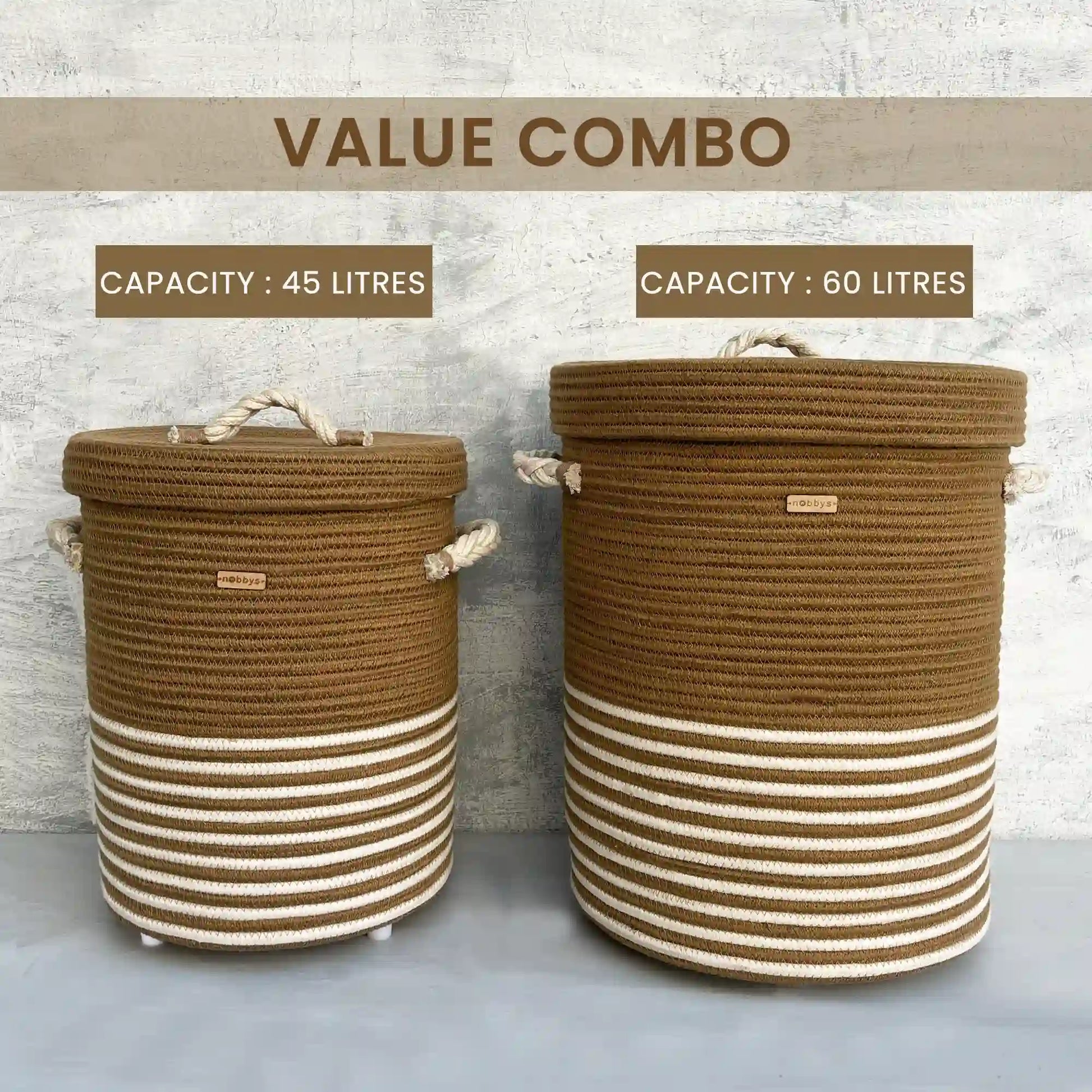 Laundry Basket Value Combo set