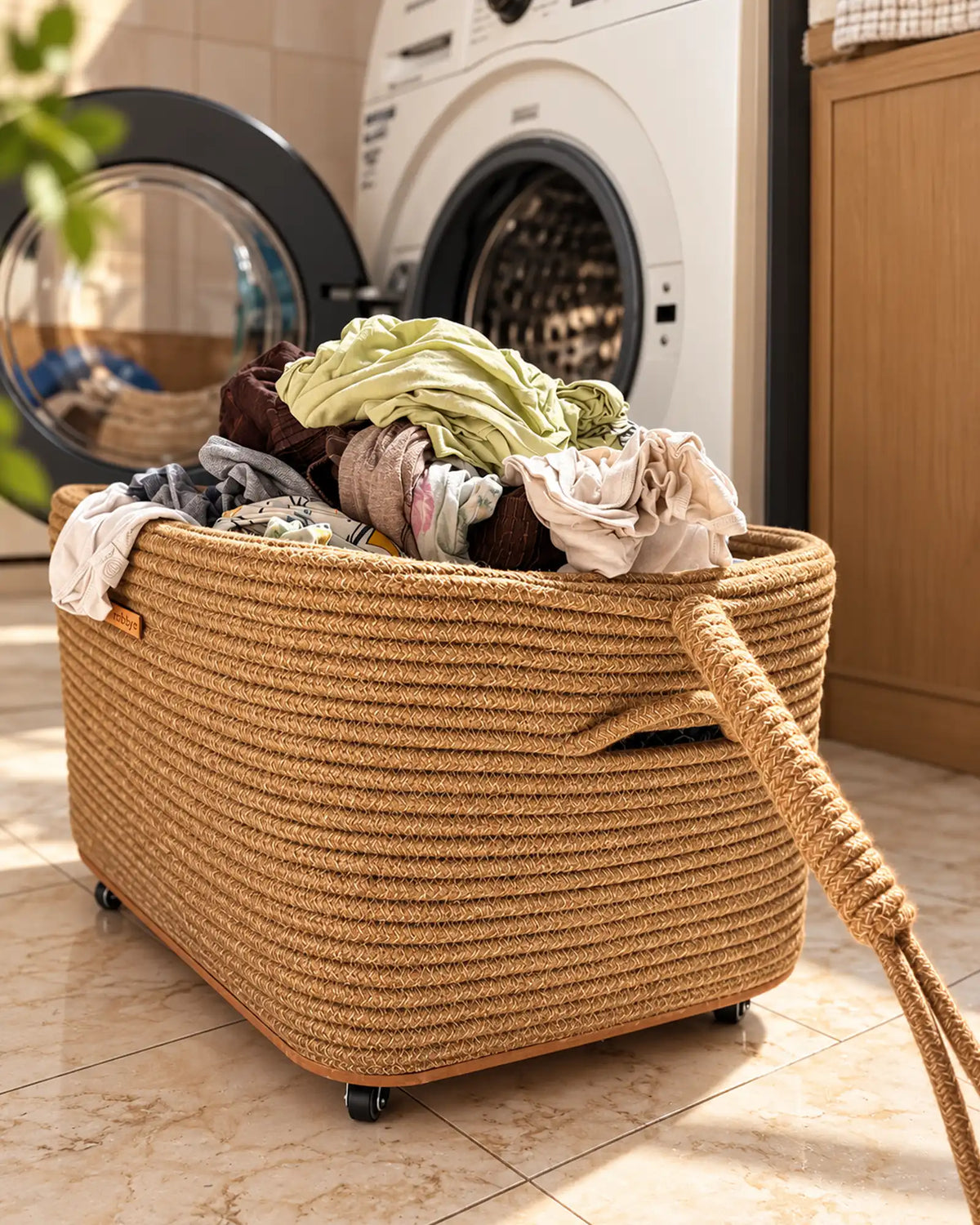 Wet Clothes Trolley with Wheels - 45 litres