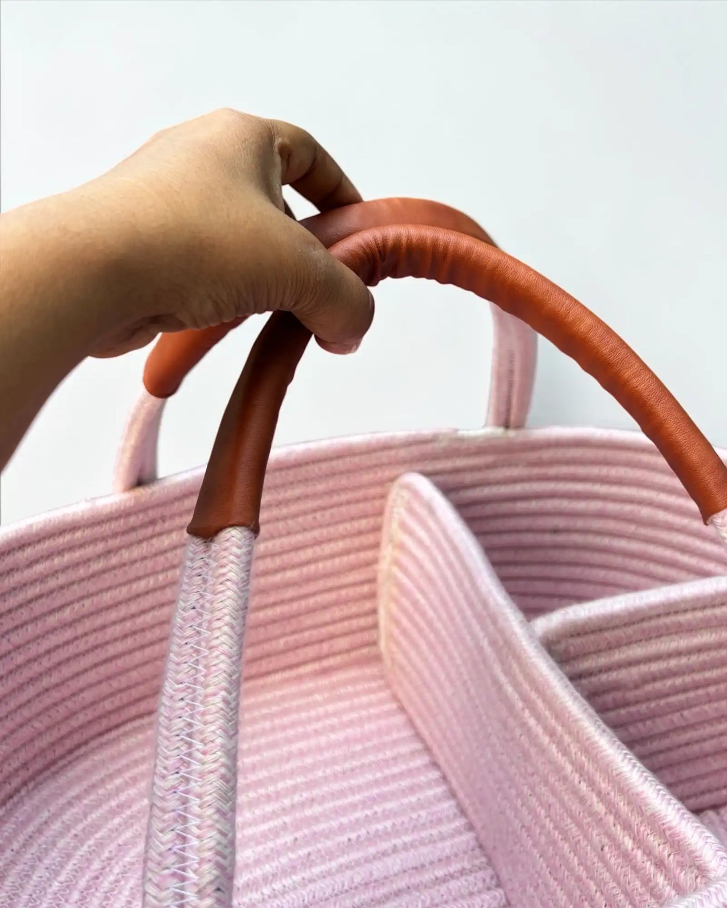strong leather handles