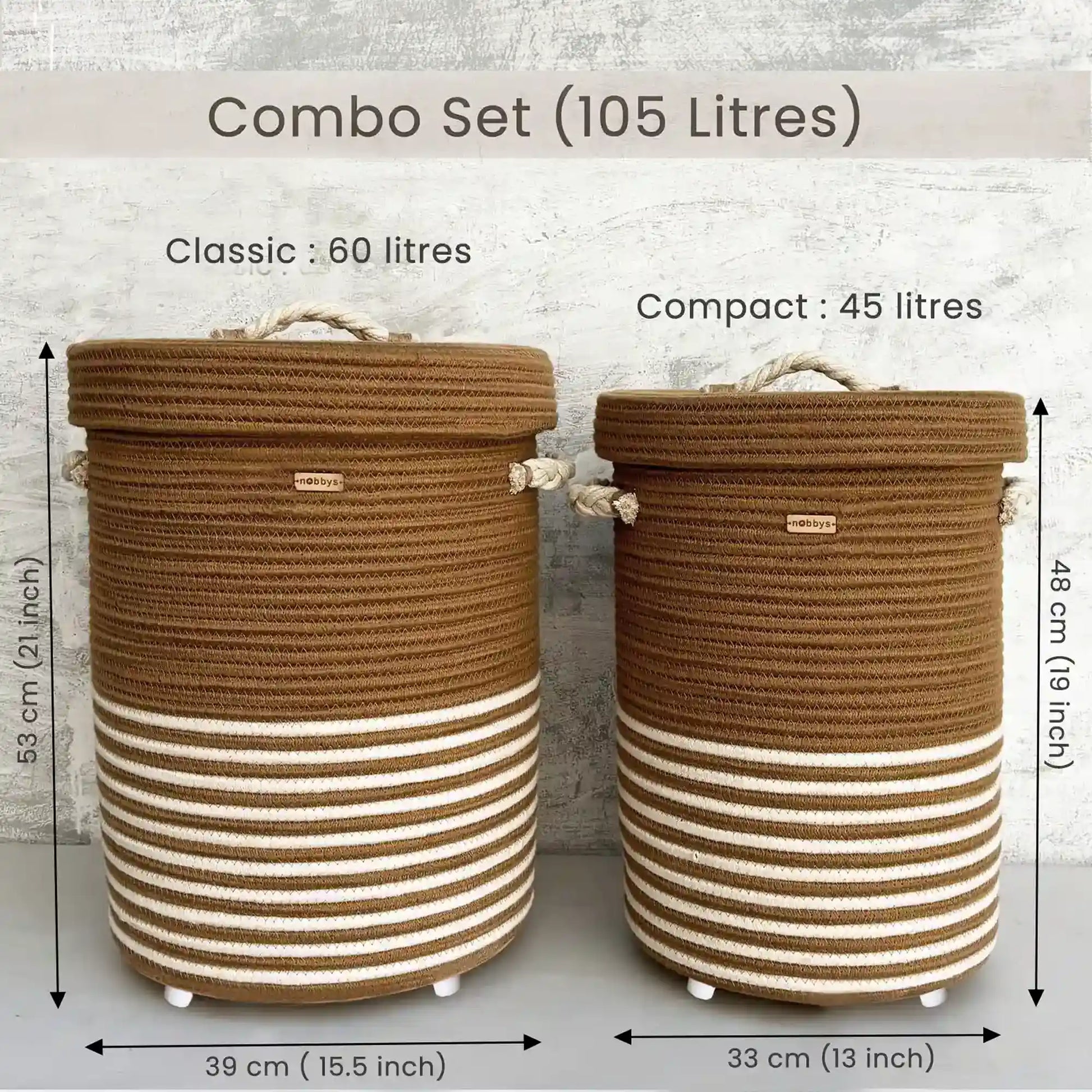 laundry basket sizes