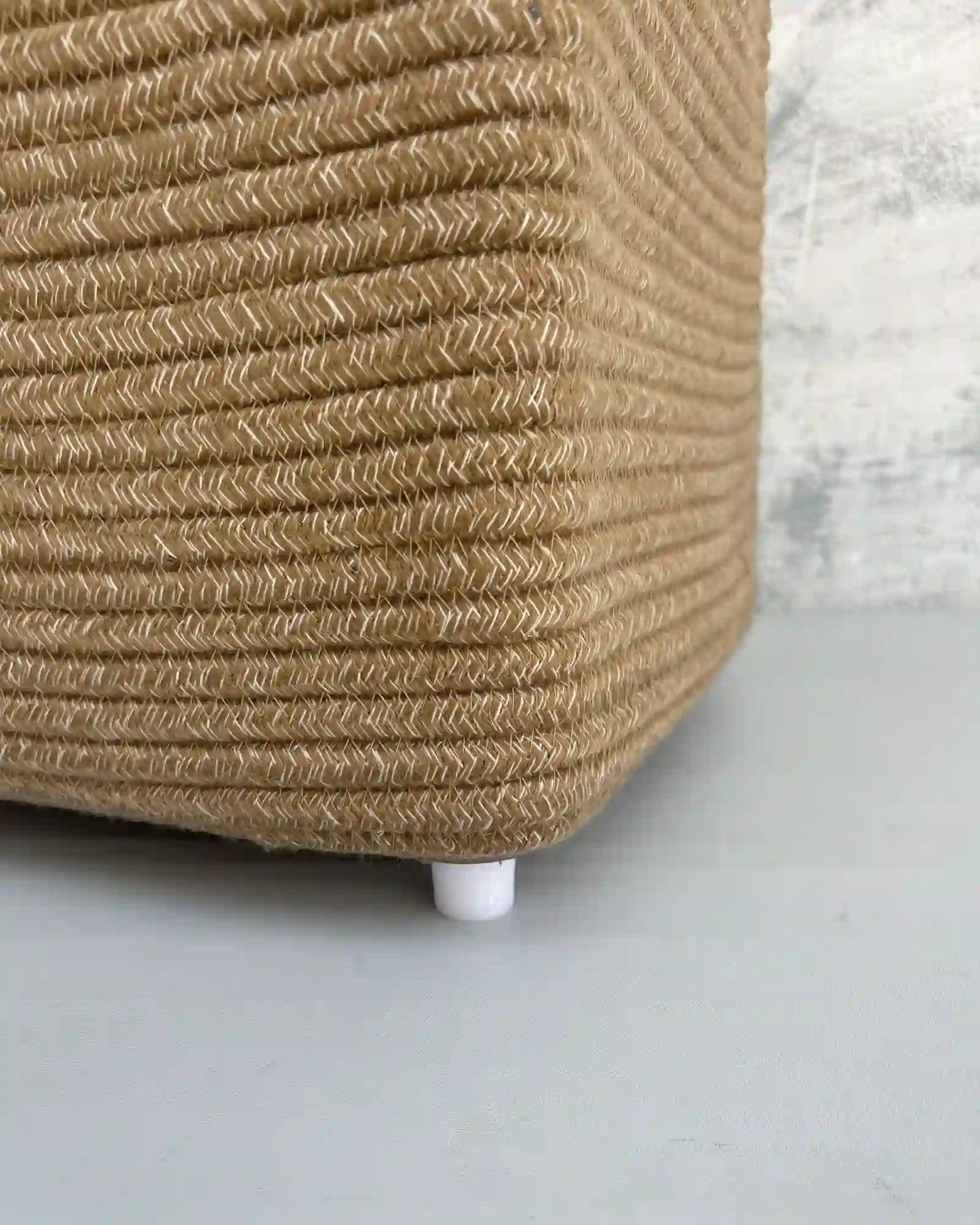 laundry basket with legs and elevation