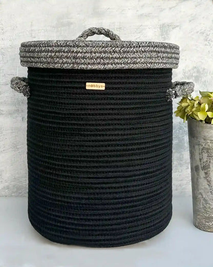 Minimal laundry basket by Nobbys – a classic woven design for every modern home