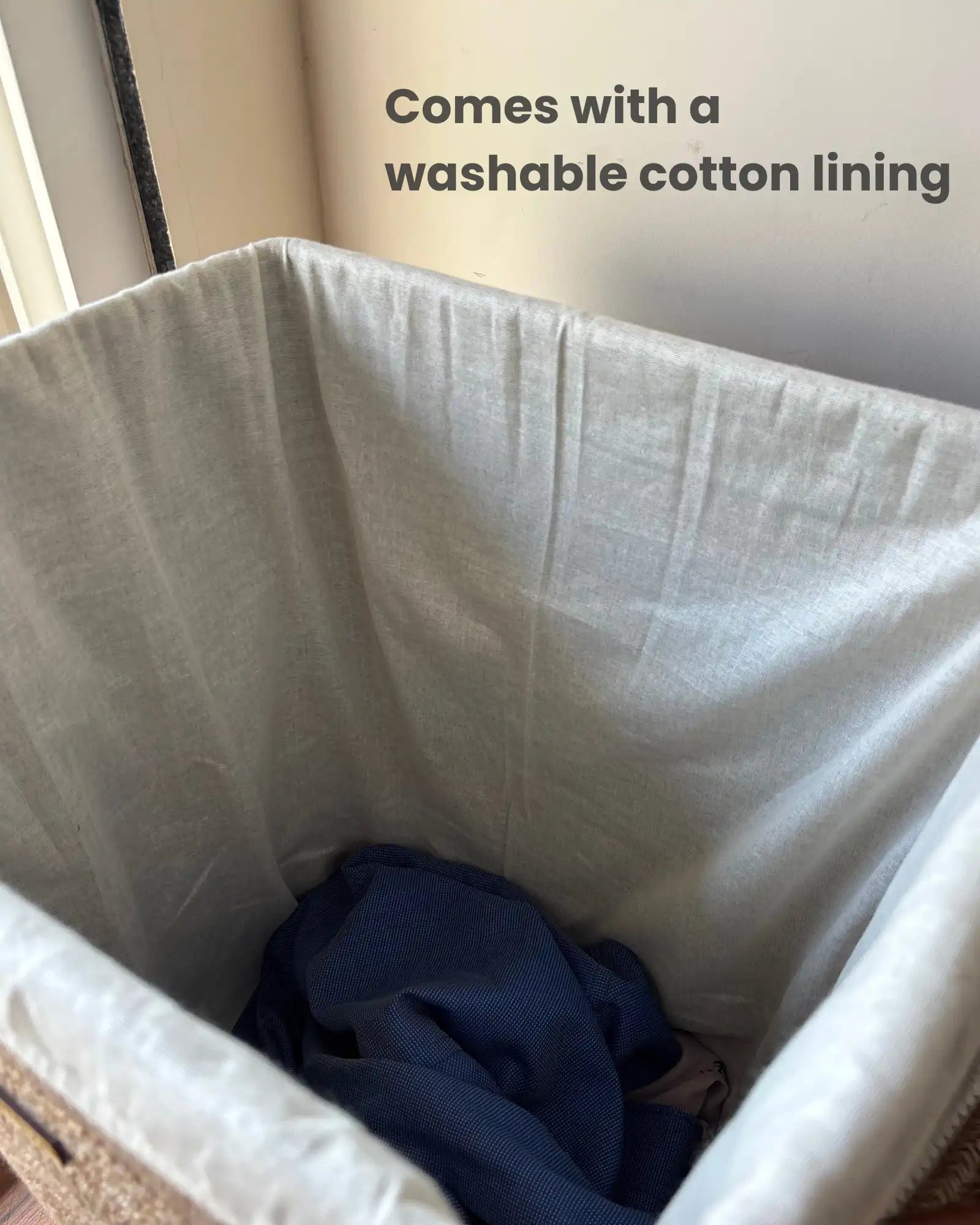 washable and detachable cotton lining