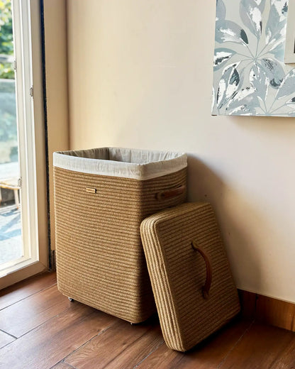 laundry basket with wheels
